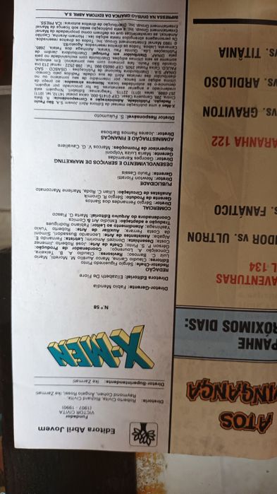 X-Men Atos de Vingança n58