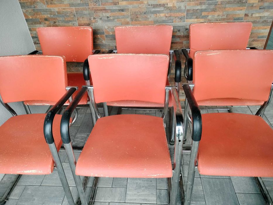 Krzesła biurowe, 6 szt