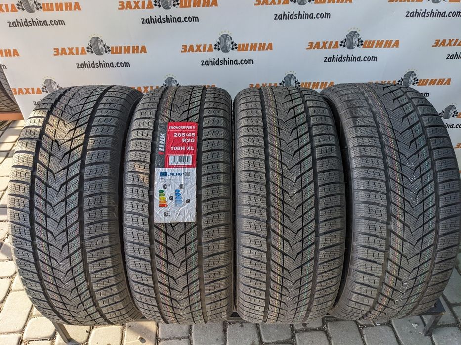 Нові 265/45R20	 ILink Snowgripper II 108H XL зимові шини (4шт)
