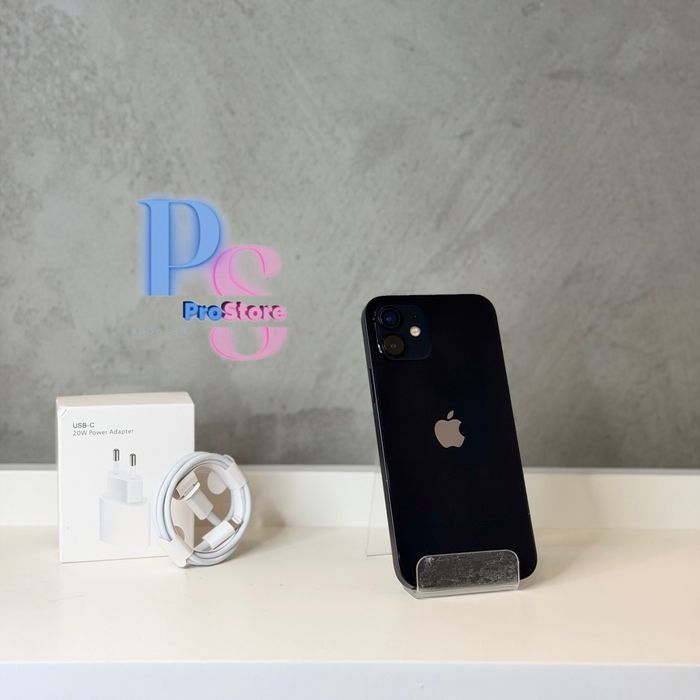 AppleiPhone 12 64GB Black | Bateria 100% | Gwarancja | Faktura/Paragon