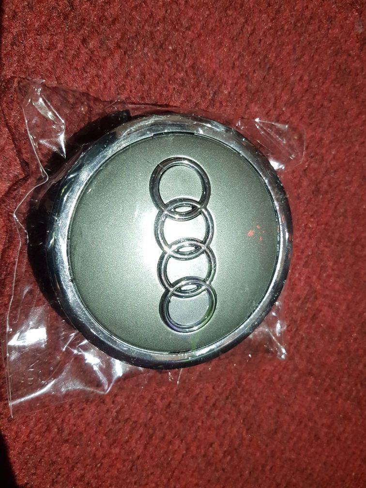 4 Centros jante Audi 69mm A3 A4 TT A5 Q3 Q7