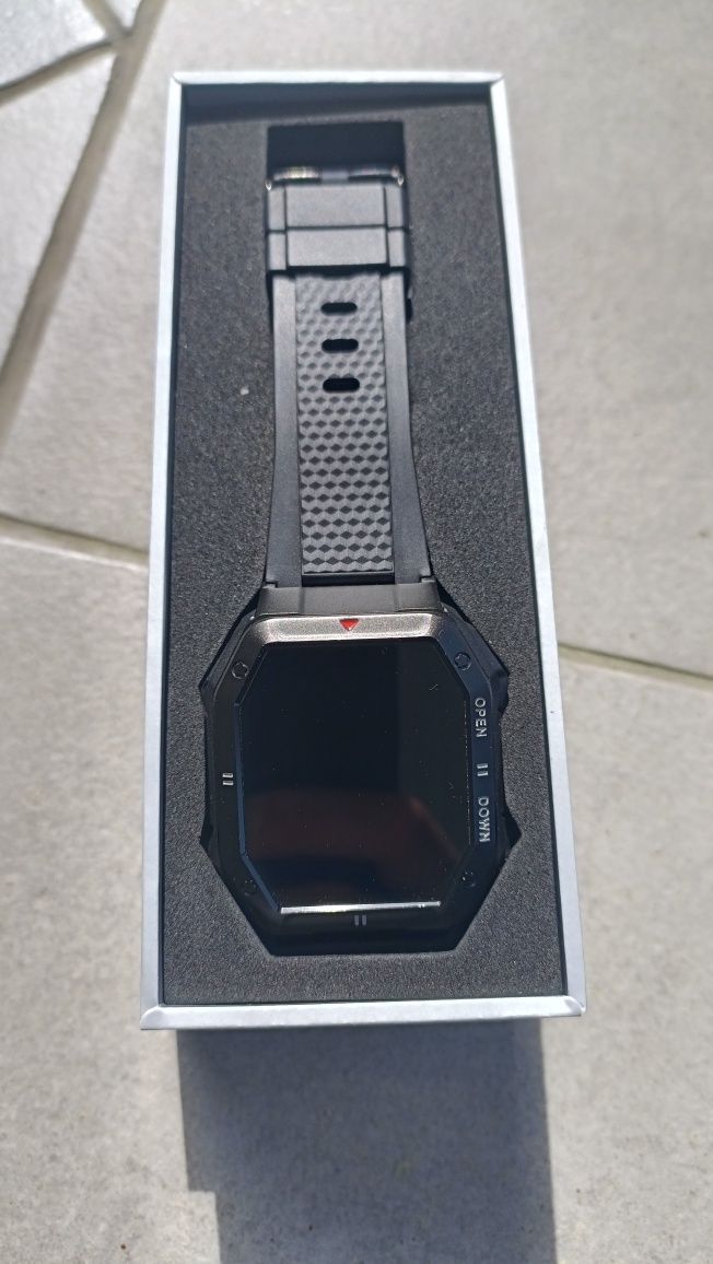 Smartwatch EIGIIS k55 dzwonienie głośnik ciśnieniomierz