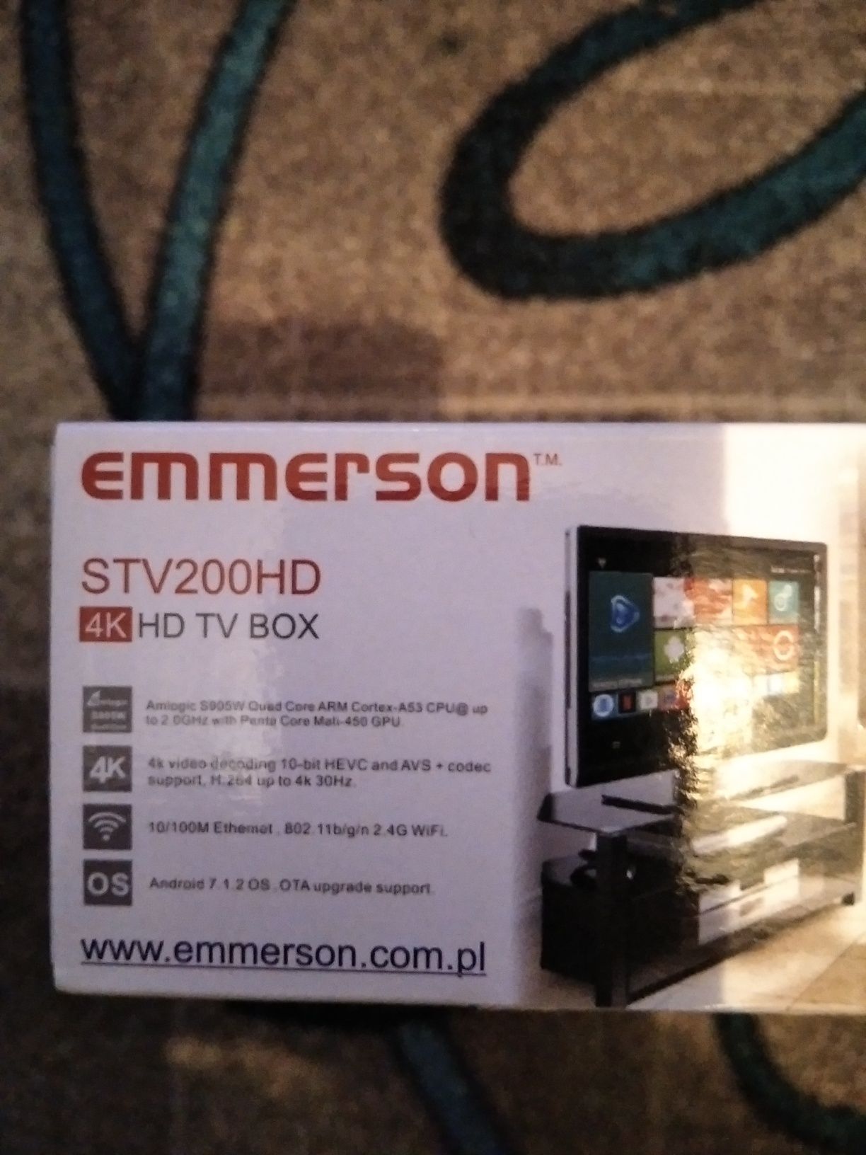 TV BOX Emmerson 4k ultra HD