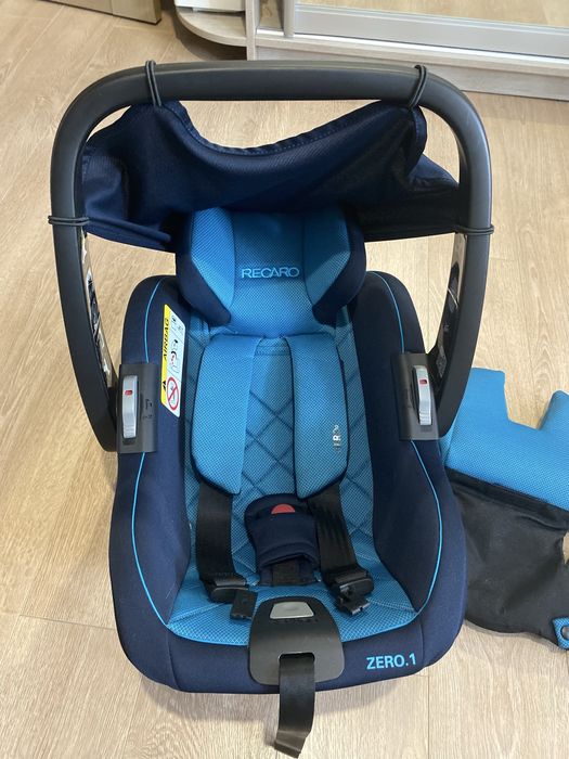 Авто крісло +люлька Recaro zero-1 360 isofix з народження і до 5 років