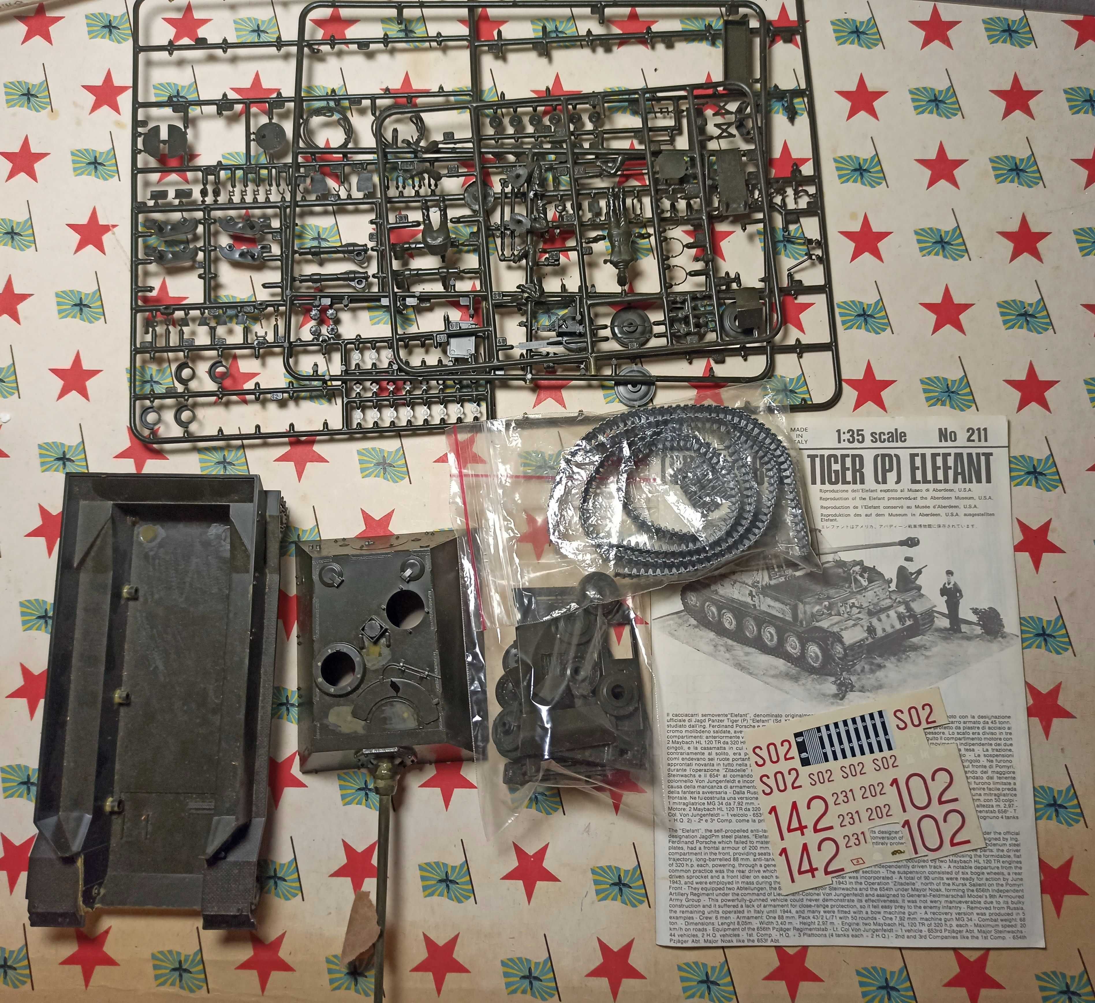 Сборная модель САУ "Фердинанд", 1/35
