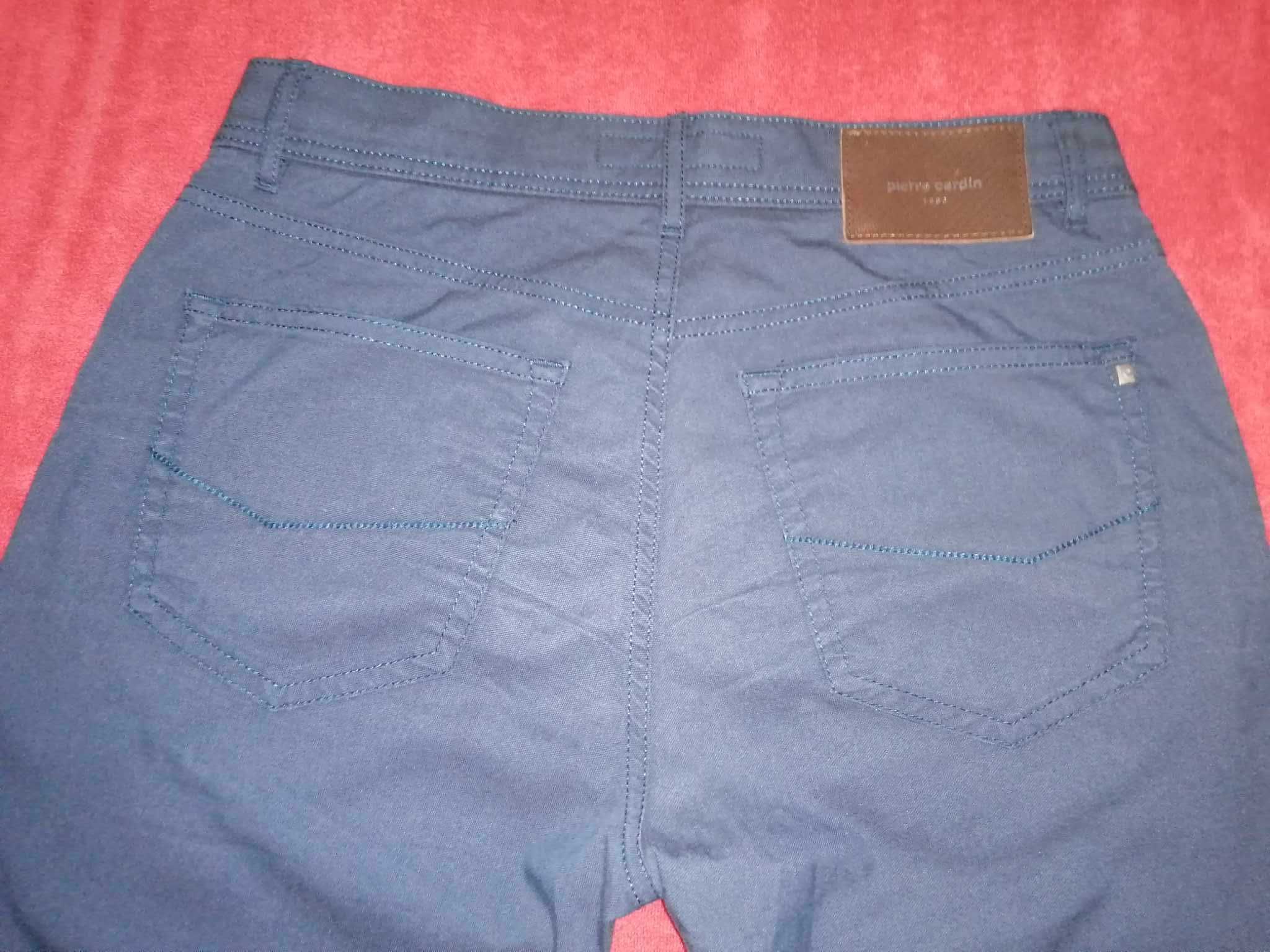 PIERRE CARDIN Jeans Voyage Fit Lion Nowe Spodnie W32 L32 Męskie