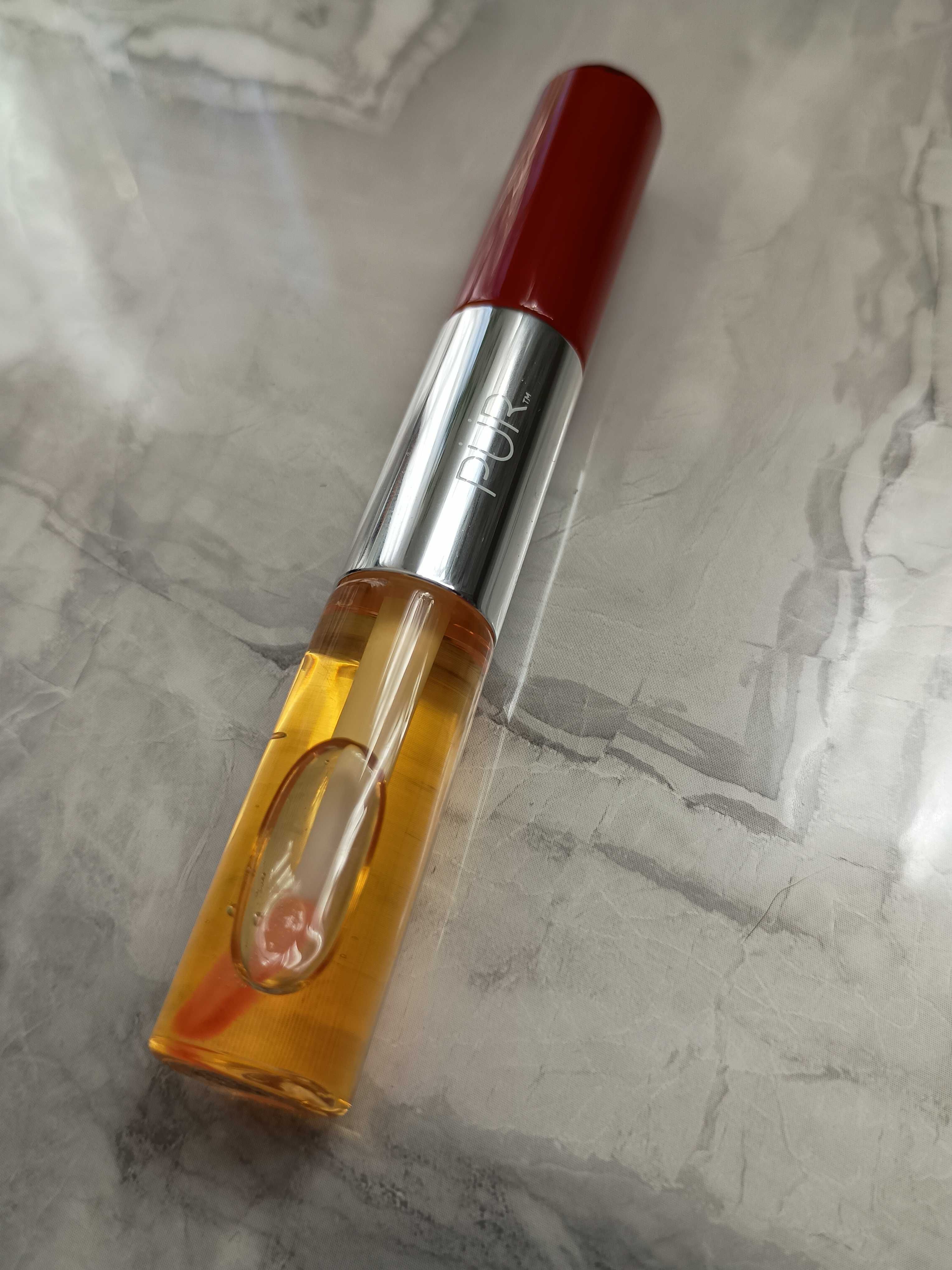 PUR - 4-in-1 Lip Duo  Matowa pomadka z olejkiem dwustronny błyszczyk