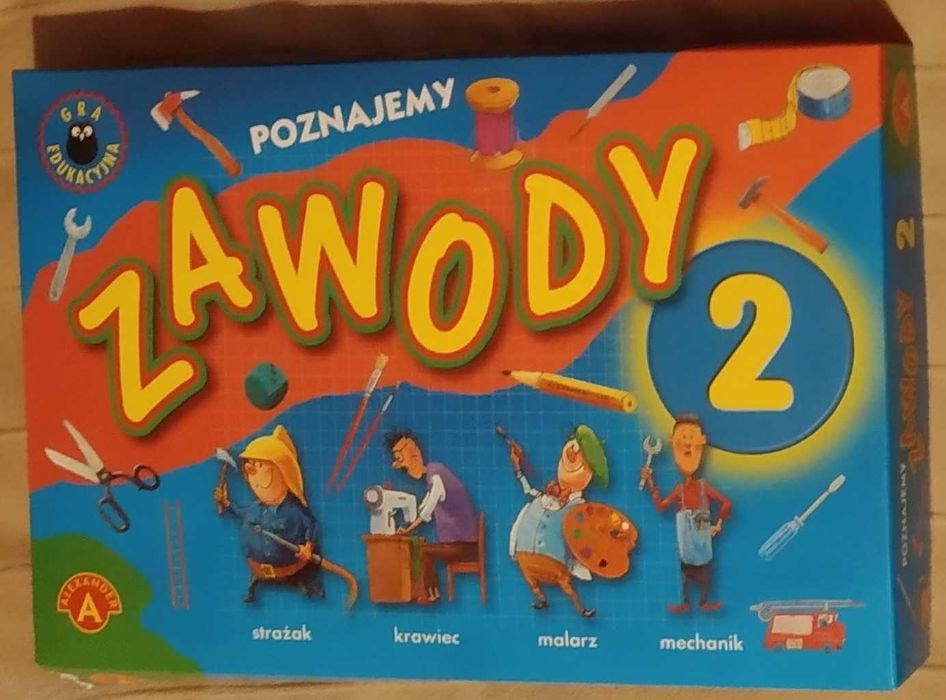 Gra planszowa Poznajemy Zawody 2 dla dzieci 4+