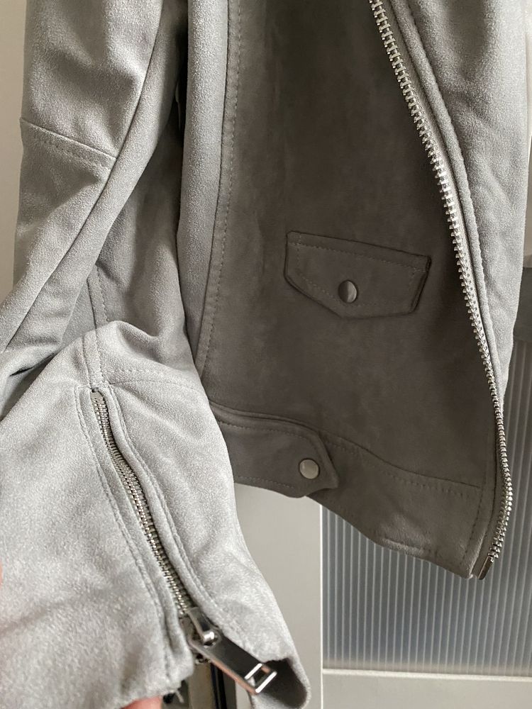 Kurtka eko zamsz H&M