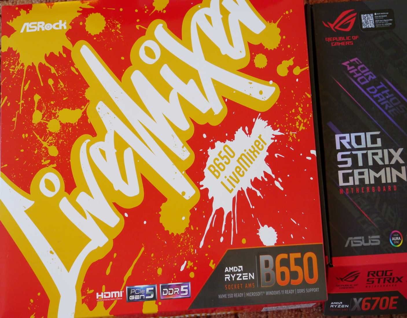 Материнська плата ASRock B650 LiveMixer