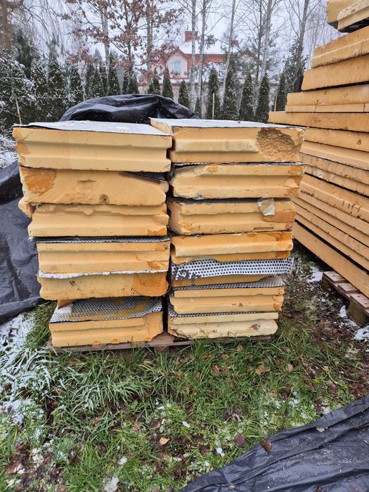 Termoizolacja PIR grubość 140 mm, duże płyty