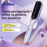 Szczotka prostująca włosy z technologią jonów ujemnych