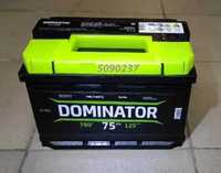 Новый аккумулятор 6СТ-75А0 "DOMINATOR" (гарантия, сервис)