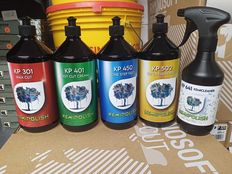 Pasty polerskie 1kg różne rodzaje nie przepłacaj za 3M!