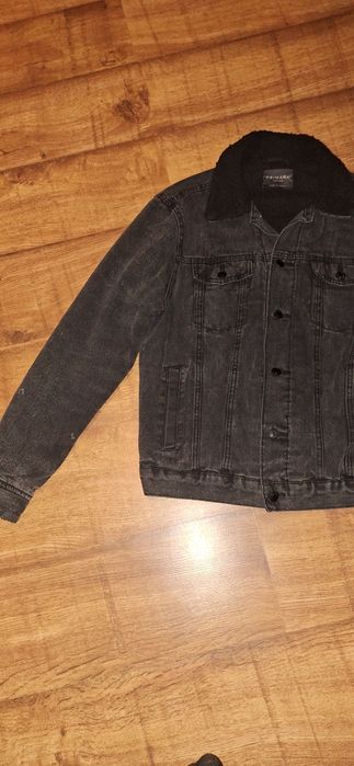 Primark kurtka jeansowa z kożuszkiem