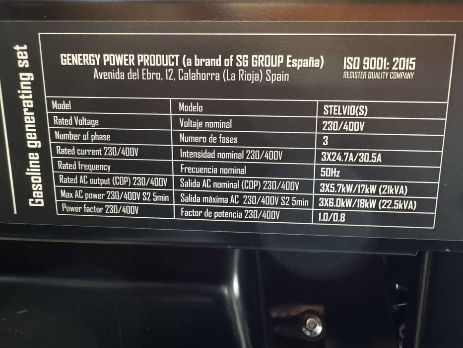 Gerador portatil diesel (novo)