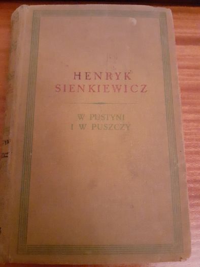 W pustyni i w puszczy Henryk Sienkiewicz (powieść przygodowa)