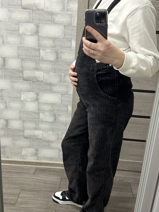 Комбінезон для вагітних /Вельветовий комбінезон /