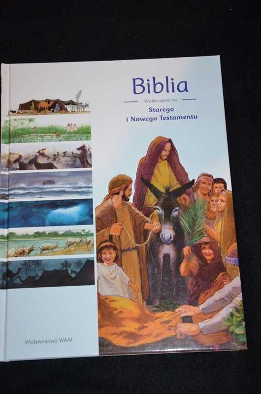 Biblia dla dzieci Stary i Nowy testament Na 1 Komunię - prezent
