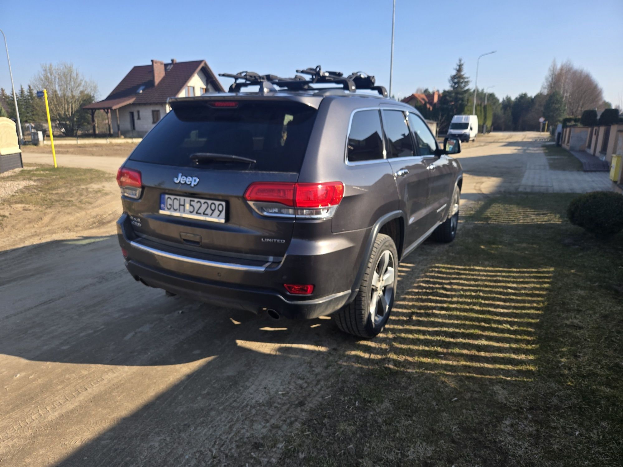 Jeep Grand Cherokee 2013 Polski salon bagażnik Thule