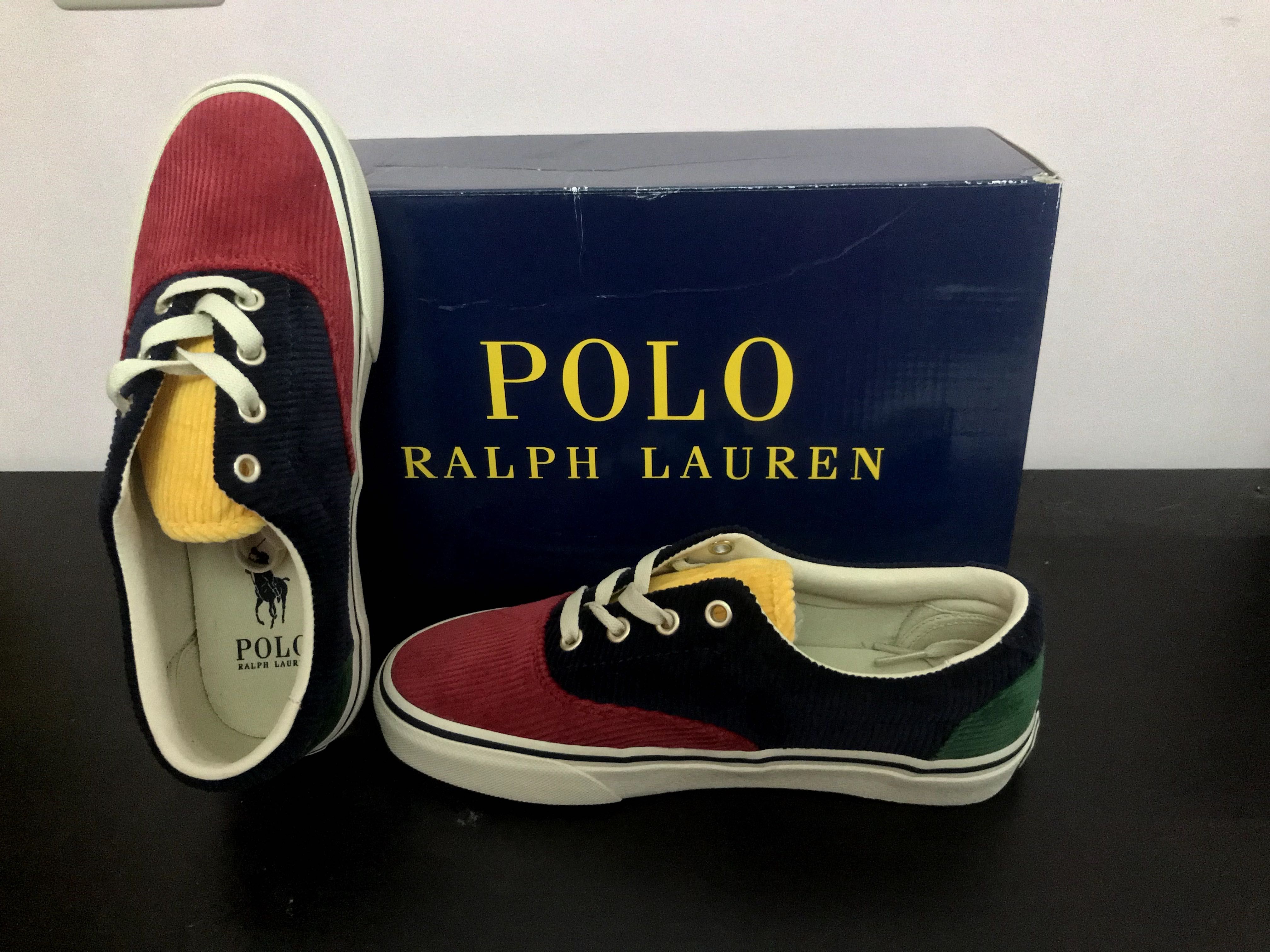 Sapatilha KEATON-PONY-SNEAKERS - Ralf Lauren - Multicolor - Como Novas