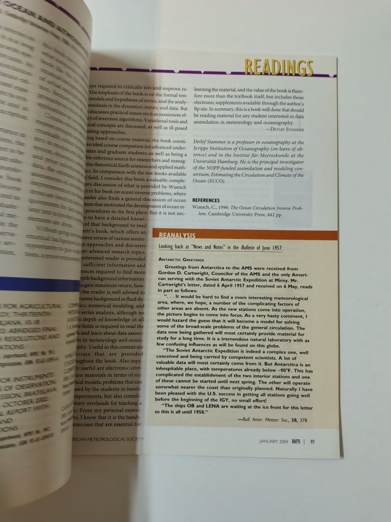 BAMS - Bulletin of The American meteorological society