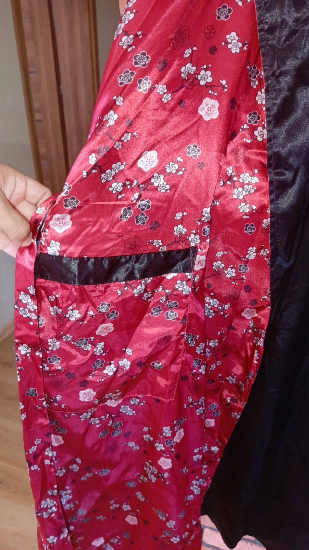Świetne dwustronne kimono XL