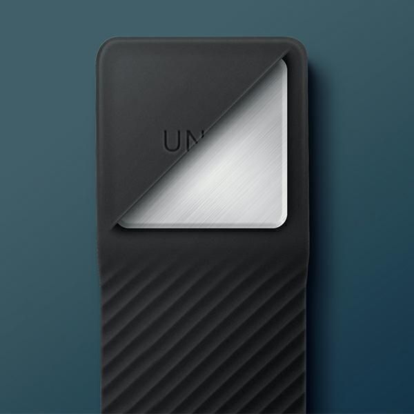 Uniq Etui Heldro Mount Iphone 14 Pro 6,1" Szary/Vapour Smoke