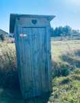 Wc wychodek szalet na budowę