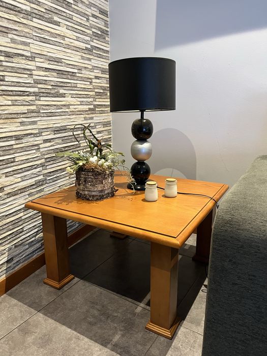 Mesa de apoio madeira maciça