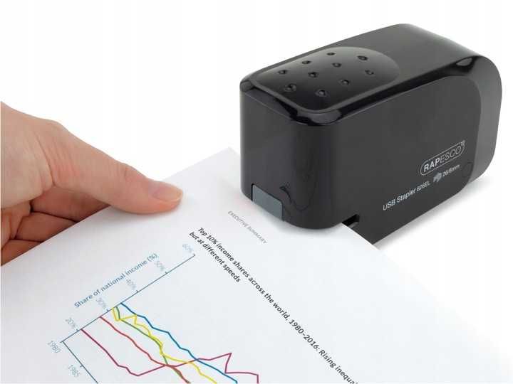 Biurowy Rapesco czarny