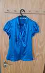 Blusa Zara Basic Azul