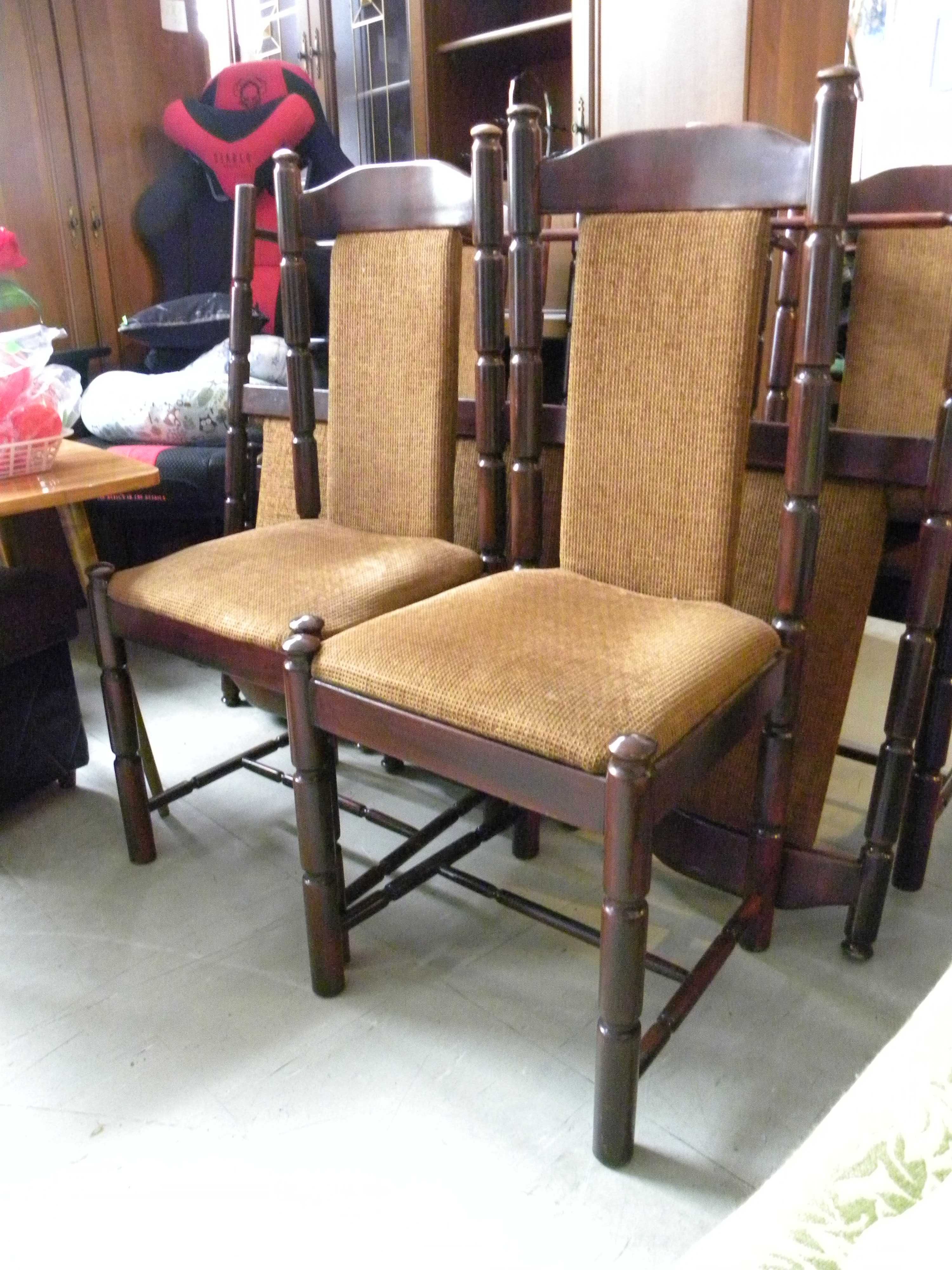 Krzesła drewniane Radomsko PRL