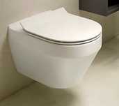 NOWA WC miska wiszaca CERSANIT  CREA NEW Oval z deską wolnoopadajaca