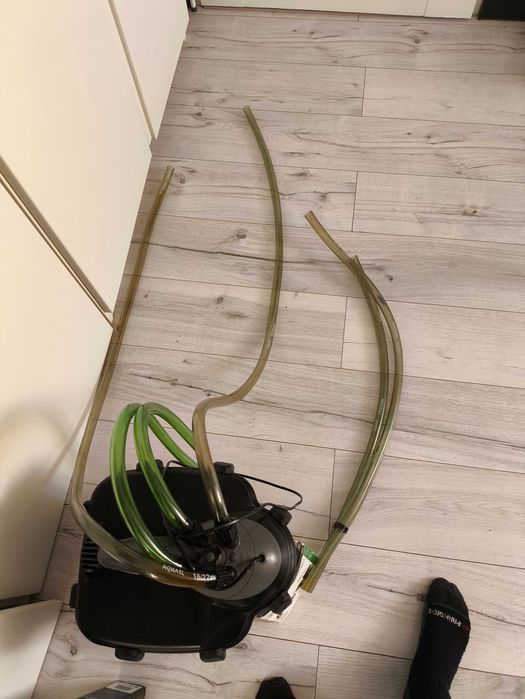 akwarium 240 l z klapa I dwoma lampami ledowymi (bez niczego)