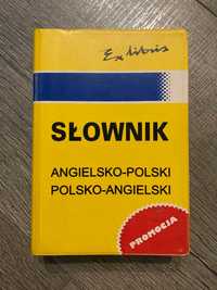 Słownik podręczny angielsko polski Ex libris Jak Kałuża
