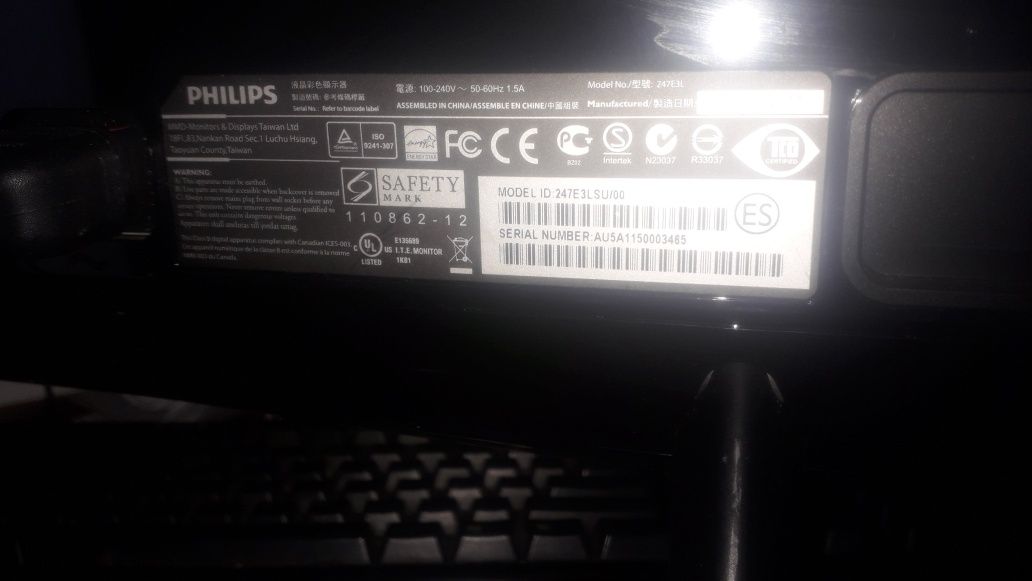 Philips monitor 24 cale led