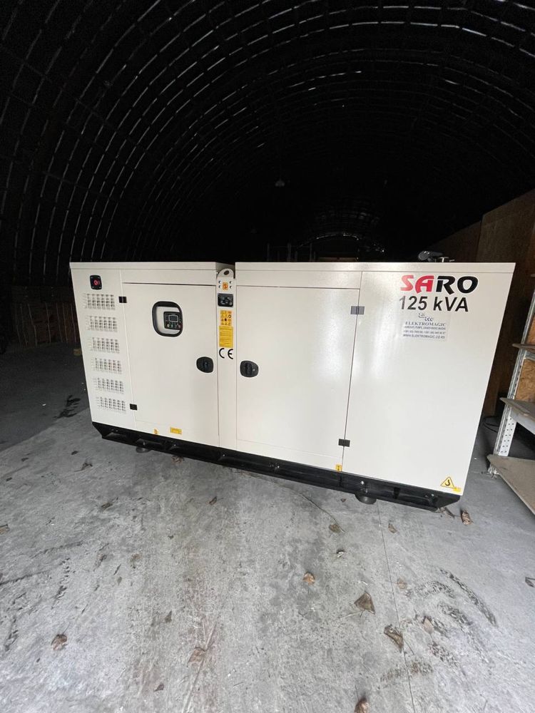 Дизельний генератор Saro 125 kva (100 кВт) мотор (Ricardo)