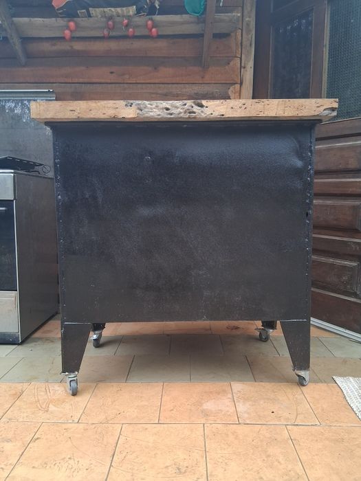 Fogão antigo rústico (restaurado)