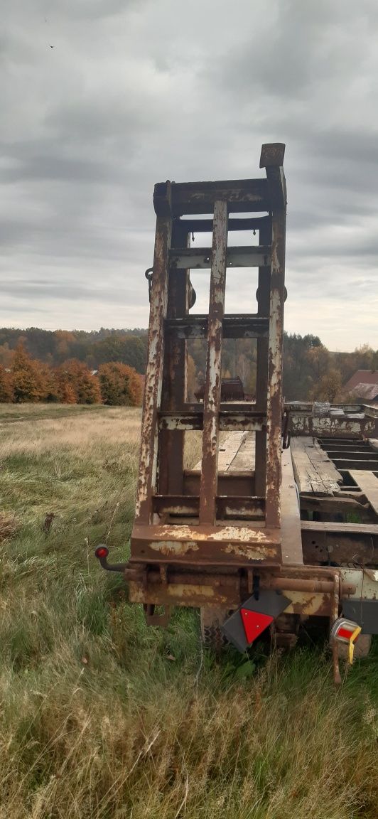 Przyczepa niskopodwoziowa 18t