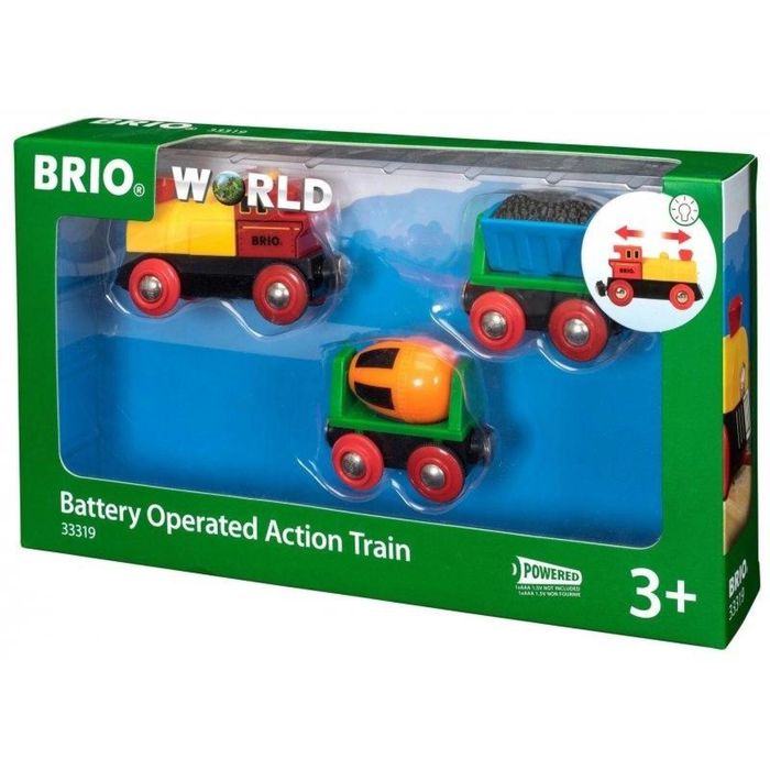 Brio Lokomotywa z Betoniarką pudełko,155x272 mm