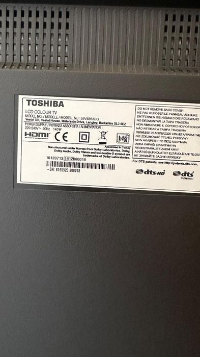 SmartTV Toshiba 55"