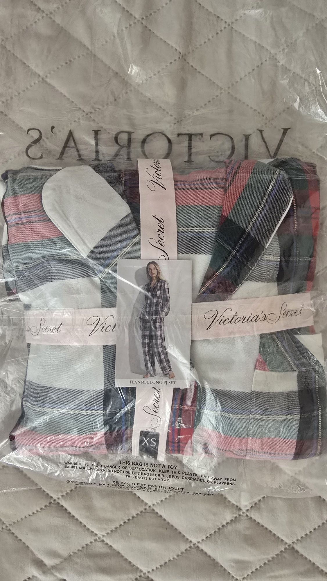 Піжама Victoria's Secret Xs-S Нова Оригінал Фланель