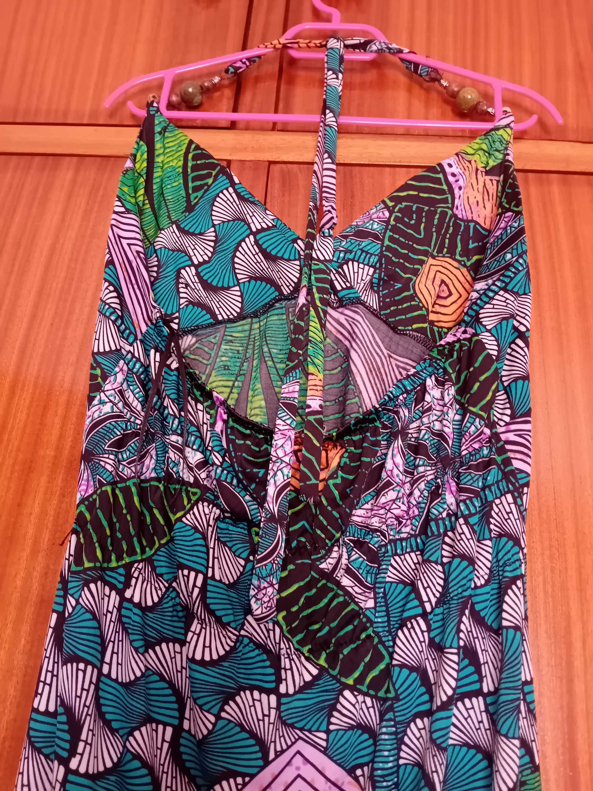 Vestido Verão estampado da Sweet Miss tamanho XL