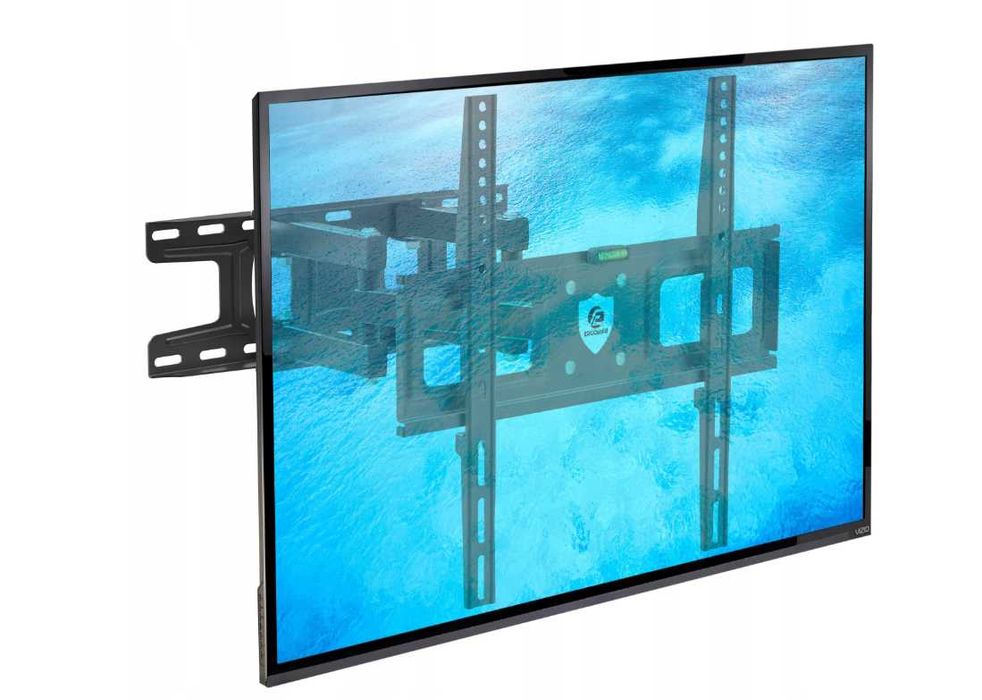 Nowoczesny UCHWYT DO TELEWIZORA Wieszak TV Obrotowy 32-60" - WYPRZEDAŻ