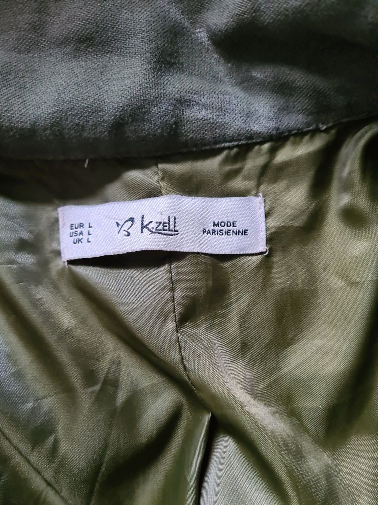 Kurtka parka marki K. zell, rozmiar L. NOWA.