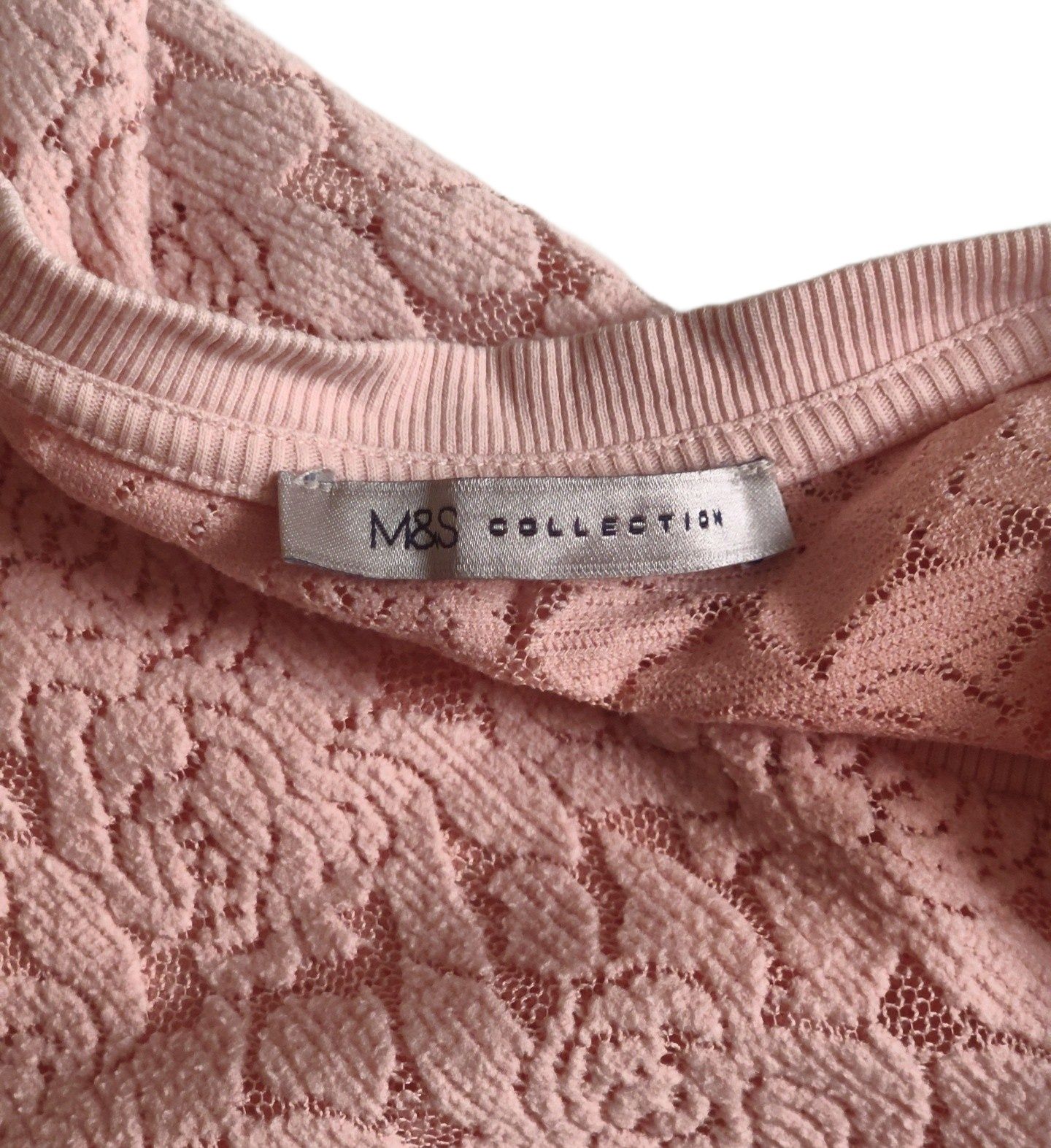 Pudroworóżowy sweterek – Marks & Spencer – XL / 42
