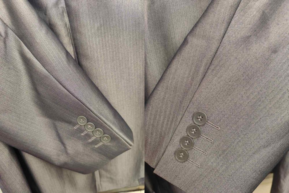 Мужской серый шерстяной костюм Legenda Class р.52-54