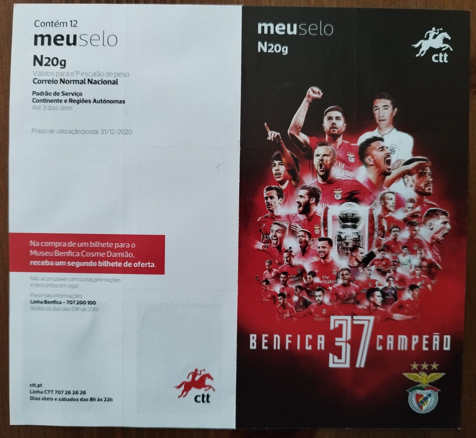 Selos Benfica 37 Campeão