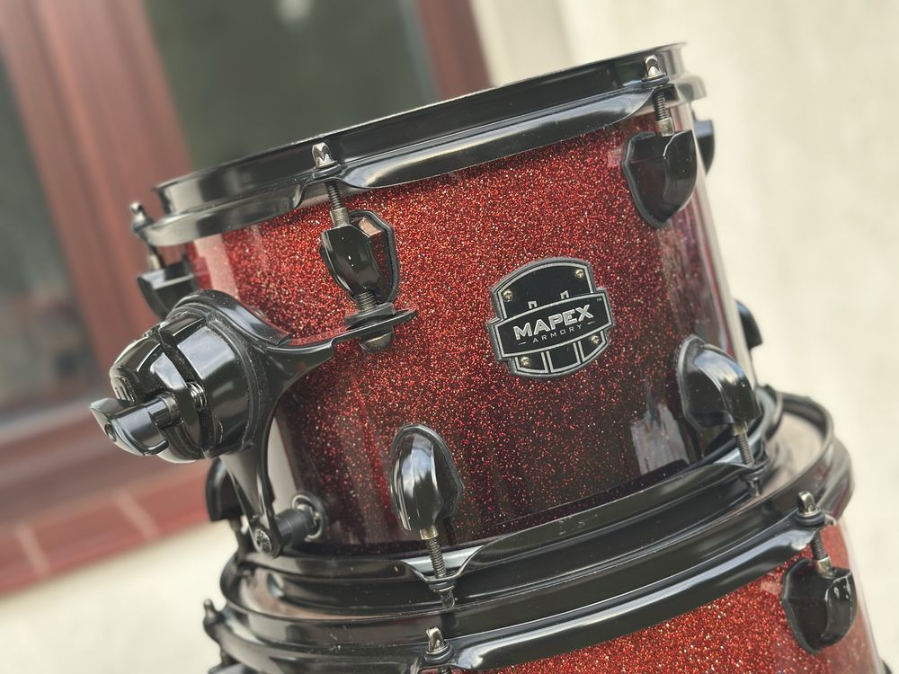 ++ Perkusja MAPEX Armory Maple Studio - MAGMA RED ++